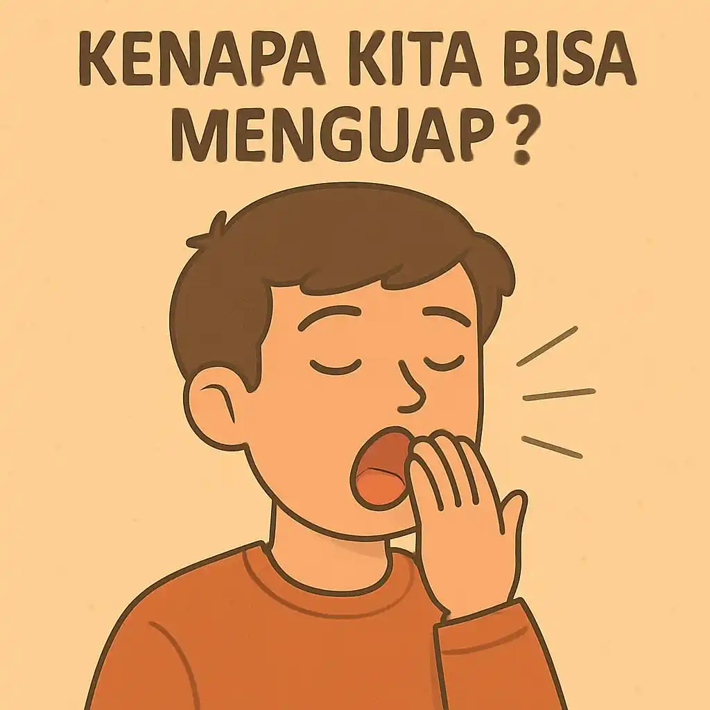 Image from Belajar | Pengetahuan Umum ๐ฌ๐: *Kenapa Kita Bisa Menguap? ๐ช๐จโ* โโโโโโโโโโโโโโโโโโโโ *Faktanya! ๐ค* ...