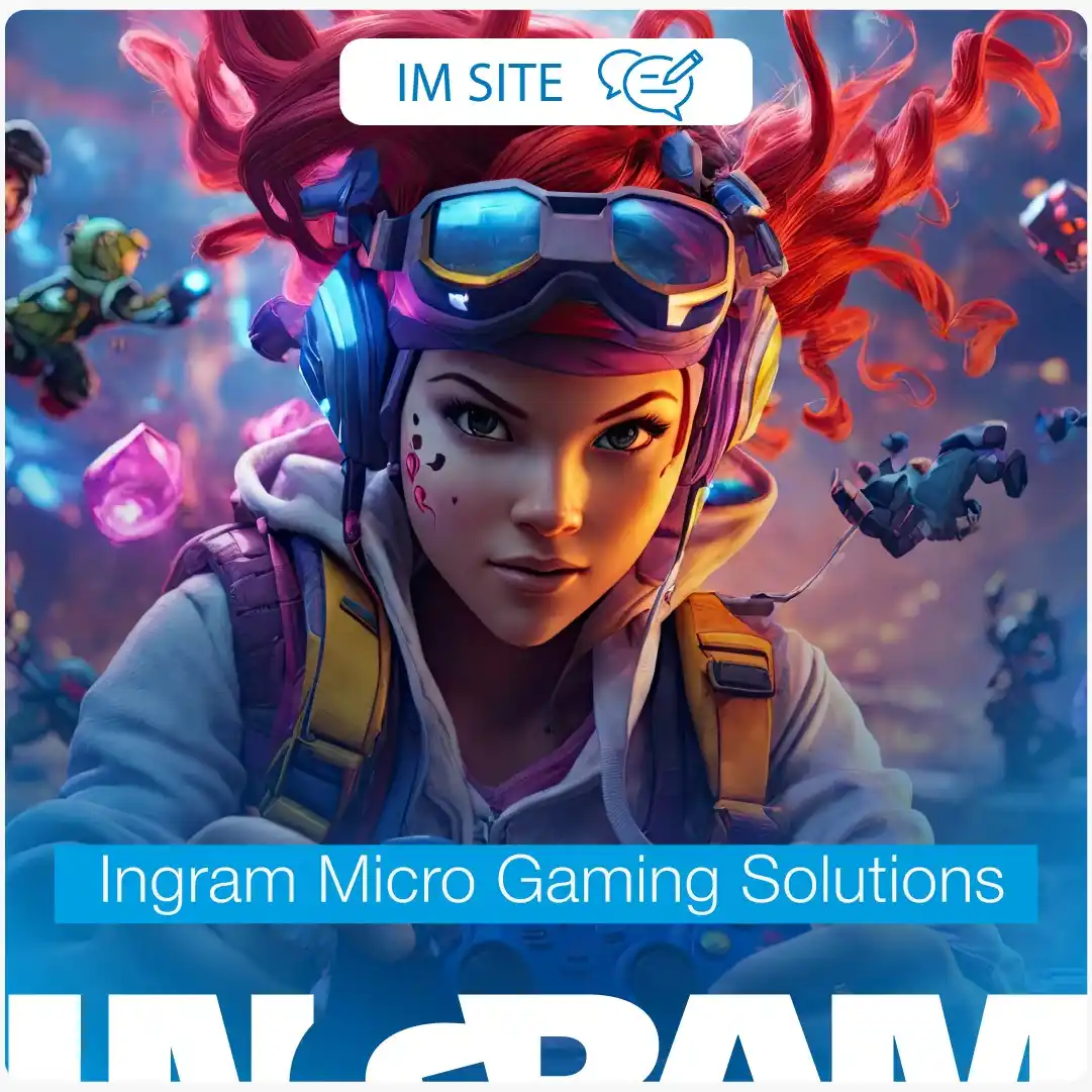 Image from Ingram Micro Brasil: *No mundo gamer, segundos fazem a diferença entre vitória e derrota.* ...