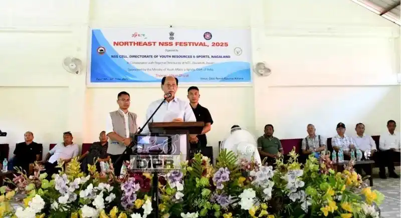 Image from Times of Senapati: *Northeast NSS Festival 2025 Begins in Kohima, Celebrating Unity, Cult...