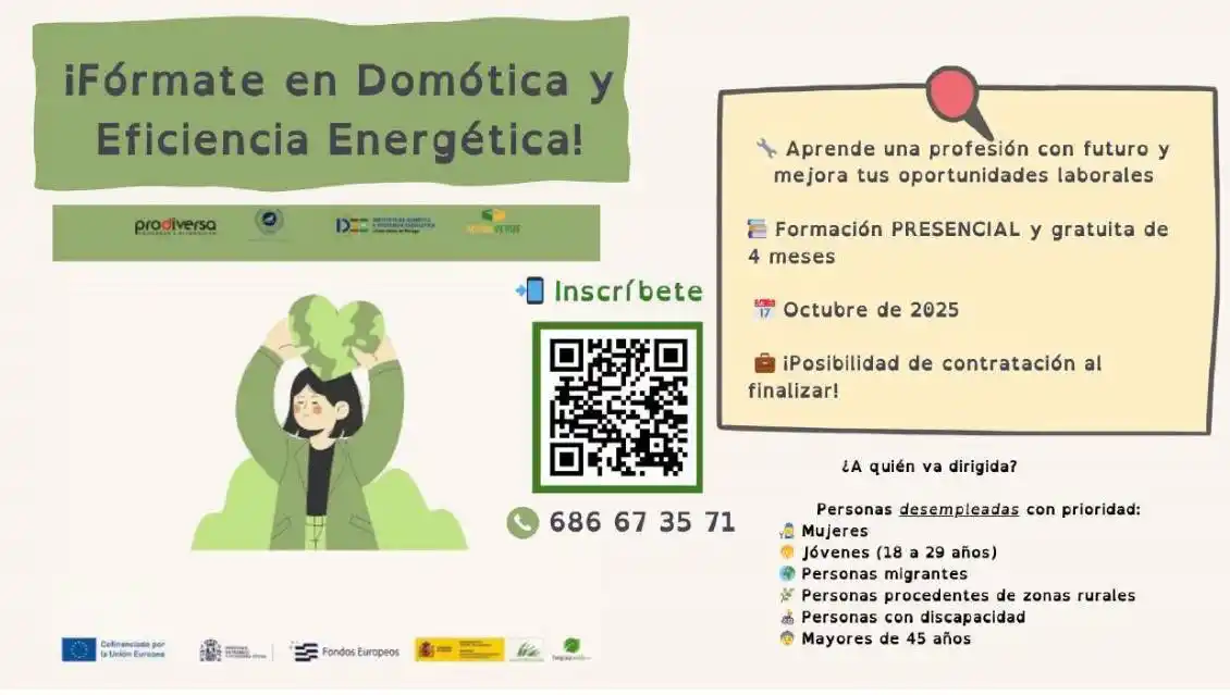 Image from Ayuntamiento de Yunquera | ACTUALIDAD: 🌱 ¡NUEVA OPORTUNIDAD DE FORMACIÓN EN YUNQUERA! ¿Te interesa el mund...