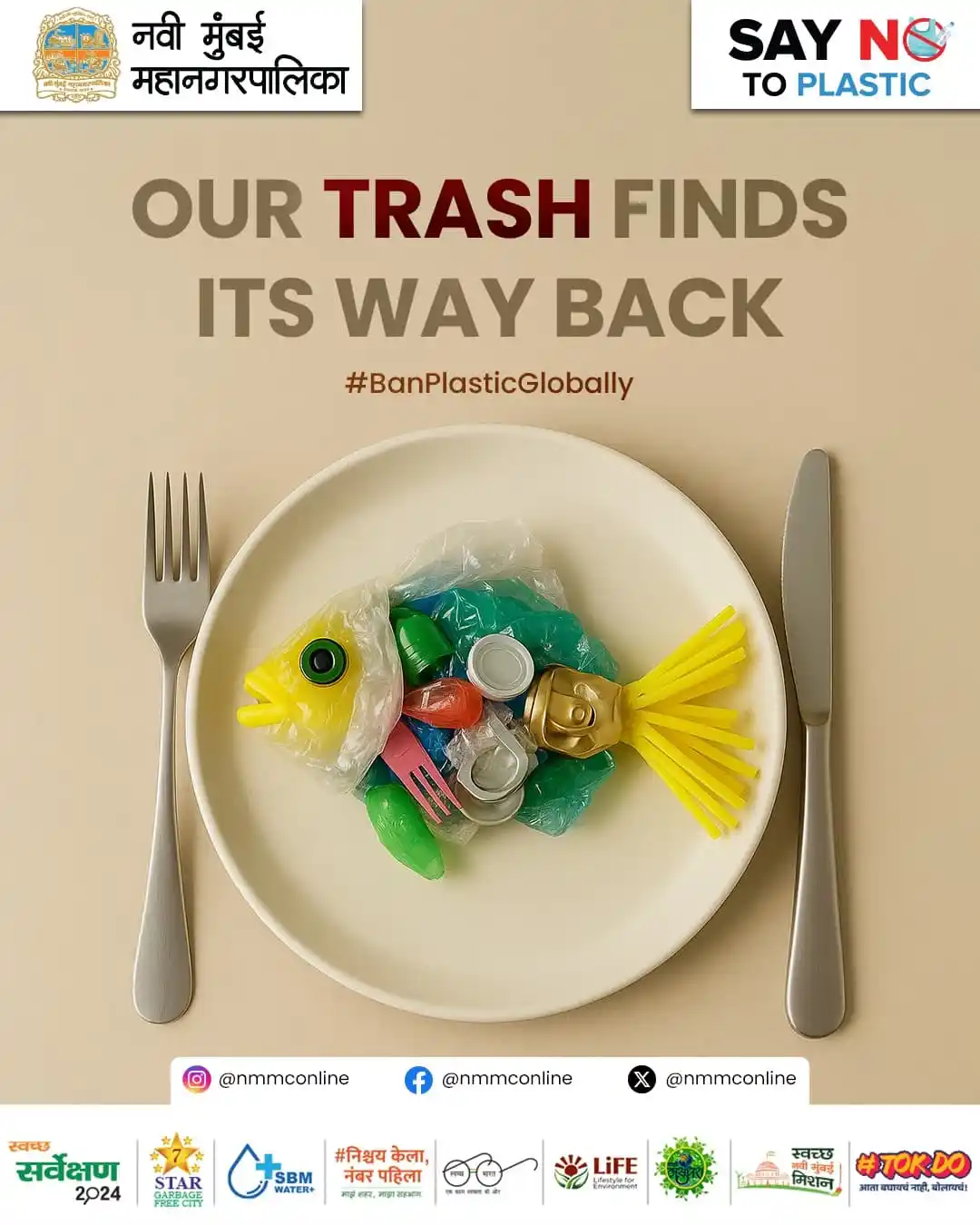 Image from NMMC OFFICIAL: Our lakes, stormwater drains, and mangrove areas are not dumping groun...