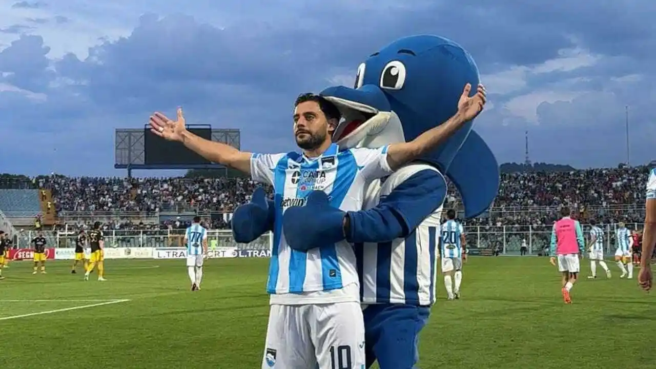 Image from IlPescara: Pescara-Audace Cerignola 1-1, il Delfino vola in Finale! Il sogno Seri...