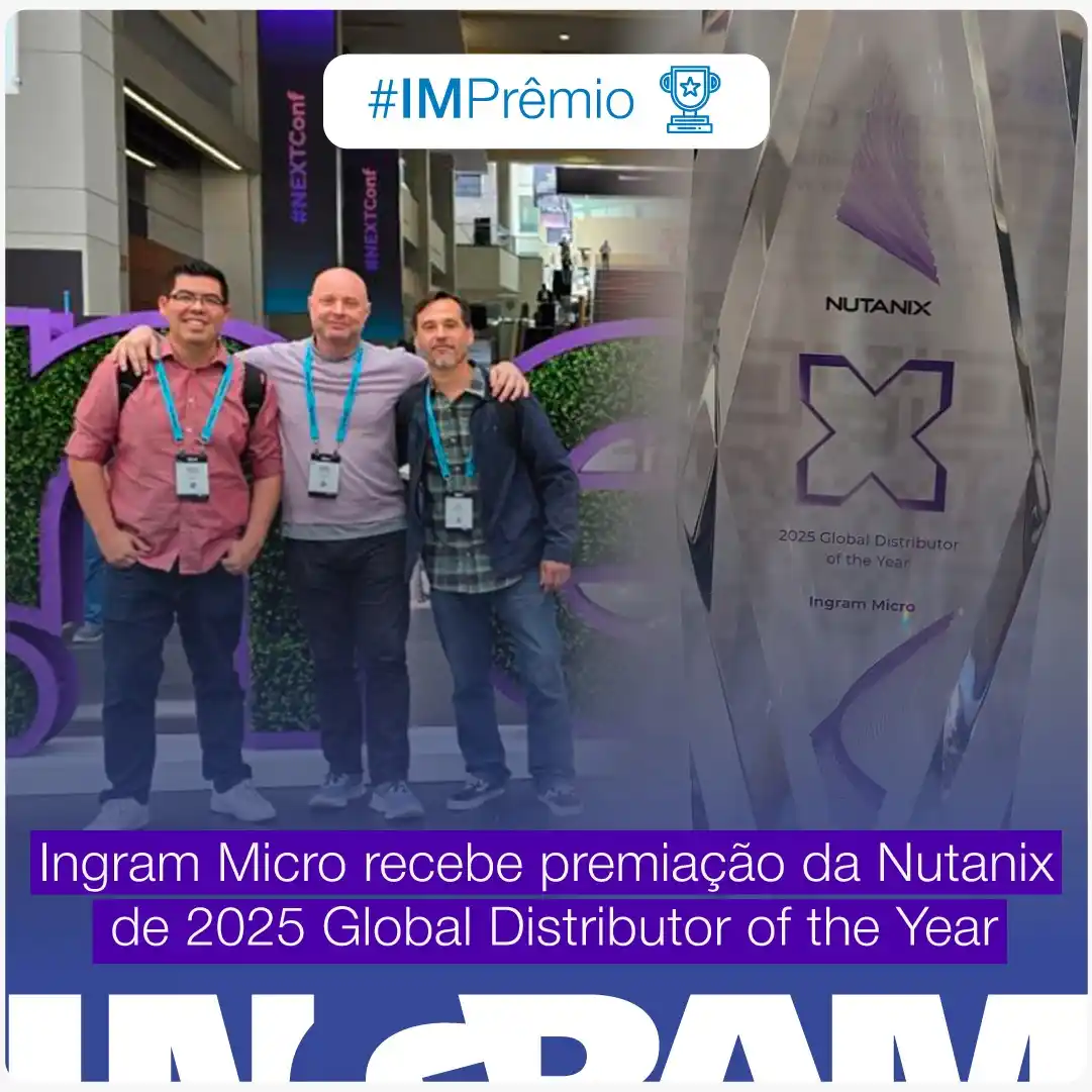 Image from Ingram Micro Brasil: 🏆 *Reconhecimento global:* a Ingram Micro é Global Distributor of the...