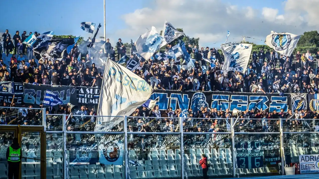 Image from IlPescara: ⚽SEMIFINALI⚽ play off: a Cerignola solo i tifosi del Pescara con la Fi...
