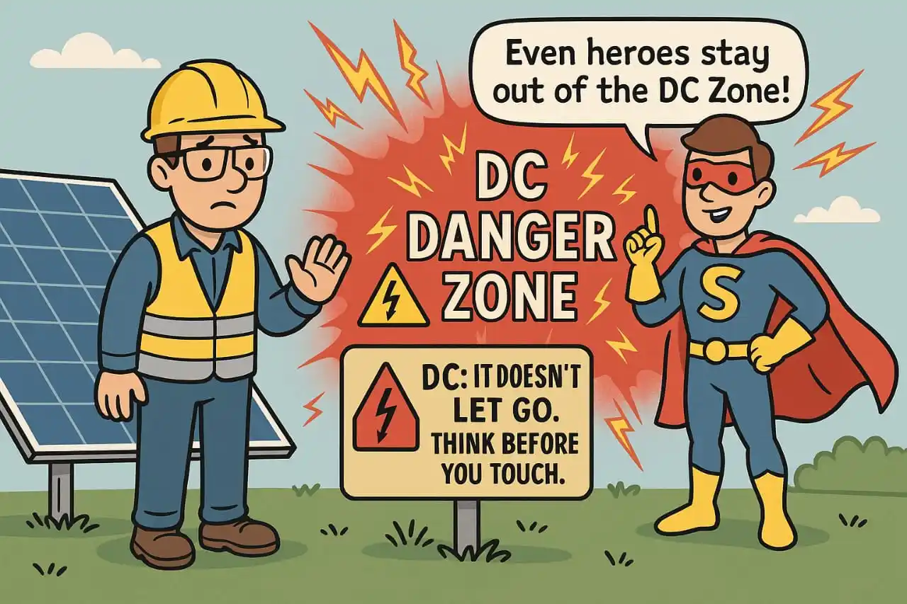 PV Safety Risks and Maintanance post