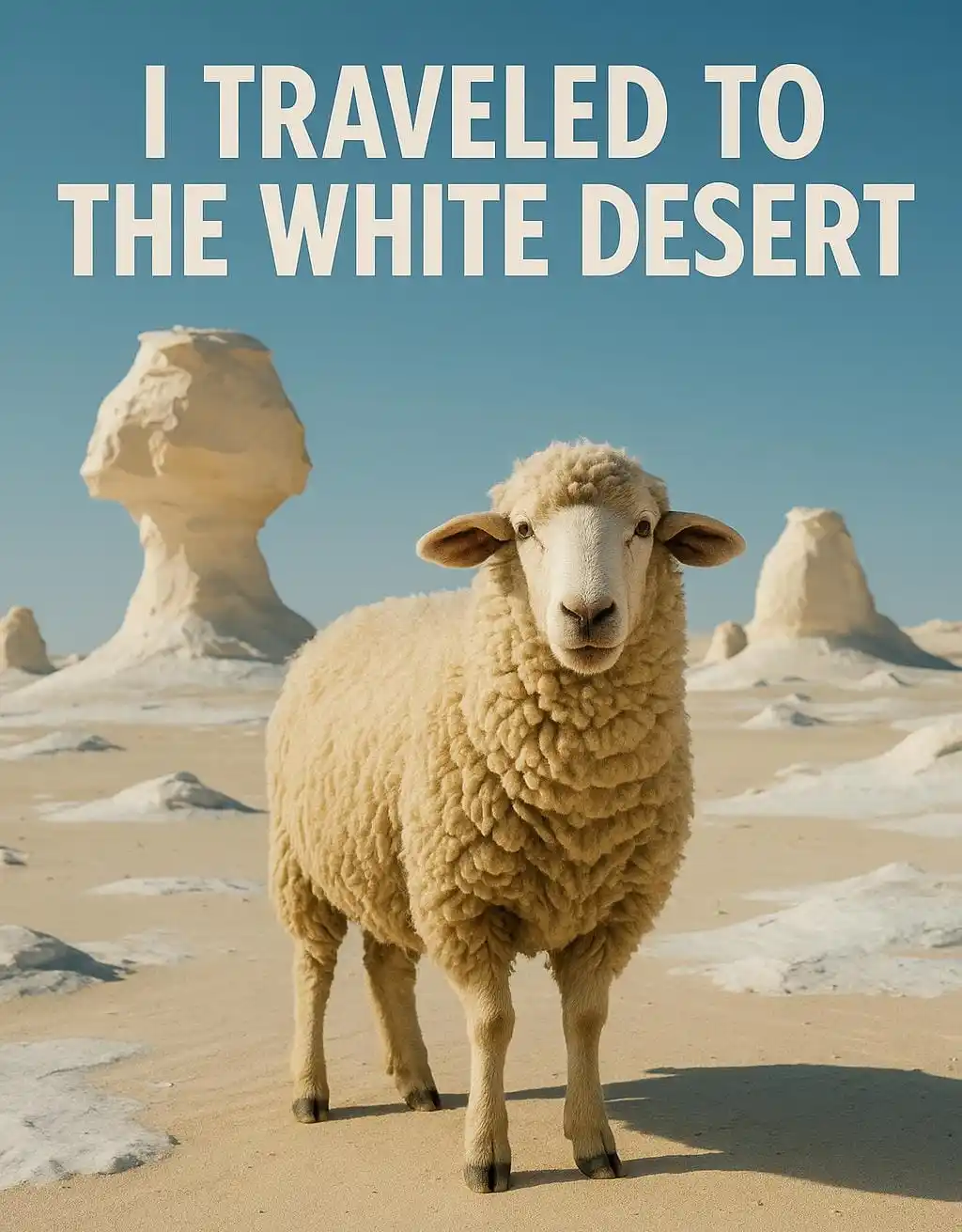Image from يلا نخيم - Go camping: الخروف ضاع… وإنت لازم تلاقيه! كان جاي معانا رحلة الصحراء البيضاء… بس م...