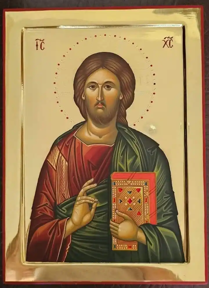 Image from Fr. Tawadros Kamel: *"أشكرك أيها الرب يسوع المسيح، لأنك أقمتني من نومي، وثبّتني في هذا الي...