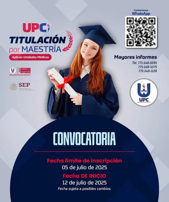 Image from Universidad Privada Del Centro: 📢 ✨ ¡Atención 𝗮𝗹𝘂𝗺𝗻𝗼𝘀 𝘆 𝗲𝗴𝗿𝗲𝘀𝗮𝗱𝗼𝘀 𝗱𝗲 𝗹𝗮 𝗨𝗣𝗖! ...