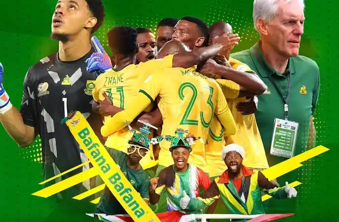 Image from Central News South Africa: 🔴Bafana Bafana Secure Semi‑Final Spot After 0‑0 Draw with Mauritius, ...