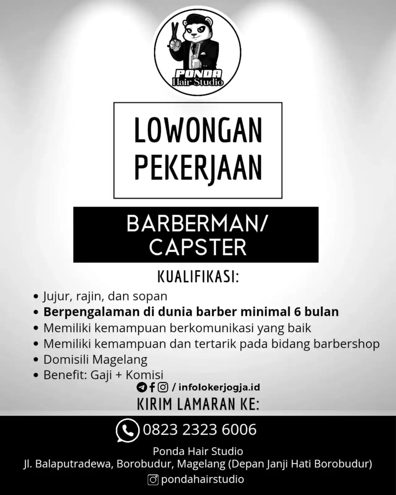 Info Loker Magelang (Official) post