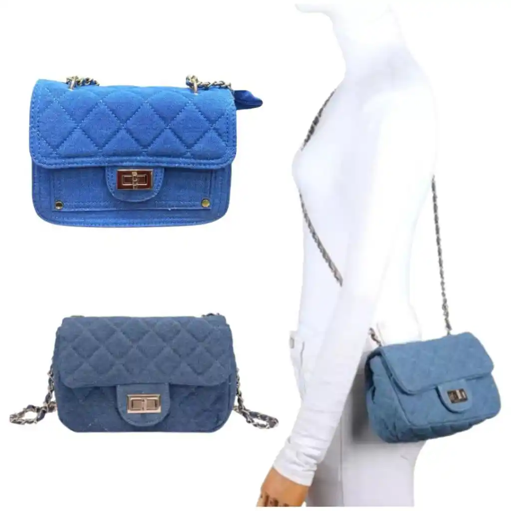 Image from ✨PromosdaMah: 🔥 Bolsa Bag Jeans Feminina Super Estilosa Casual   ~De R$ 50,00~  💰 ...