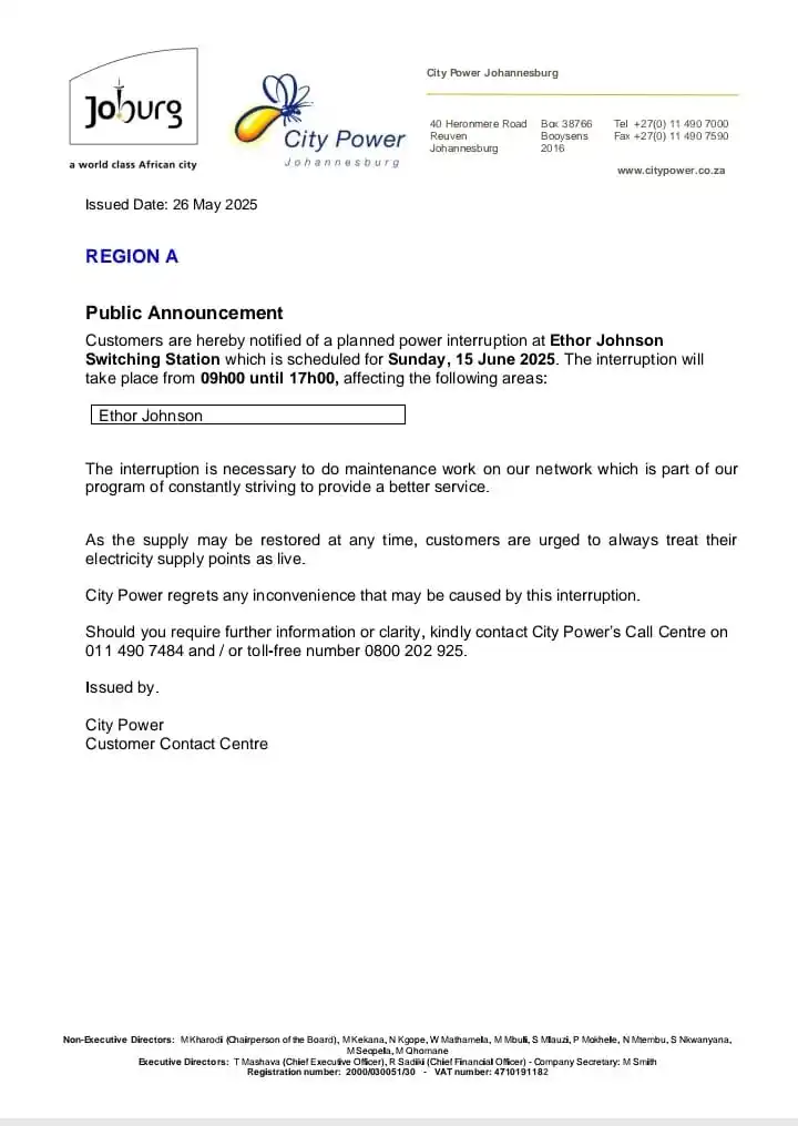 Image from Midrand SDC Outage Updates: <a class="text-blue-500 hover:underline cursor-pointer" href="/hashtag...