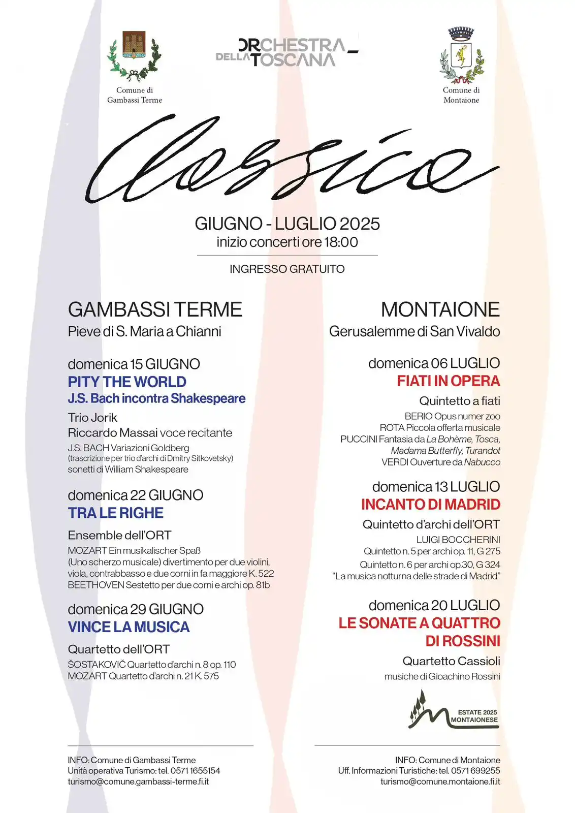Image from Comune di Gambassi Terme: 🎻 *Classica sta per tornare!* Dal 1995, l’appuntamento musicale che i...
