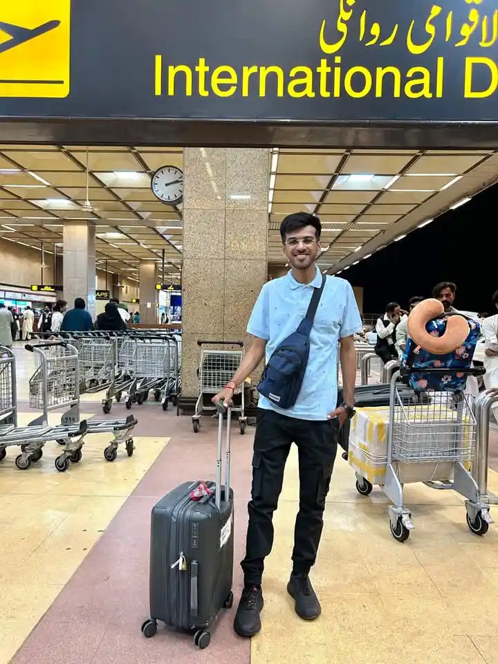 Image from Students Club Tharparkar: *Congratulations, Hinesh Kumar! 🇵🇰 🇩🇪* Pak Global Maheshwaris F...