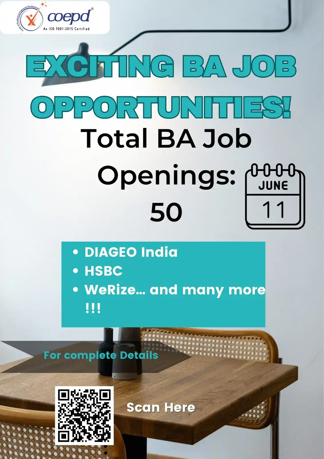 Image from IT BA Careers: Dear Aspirant, Greetings from Center of Excellenc...