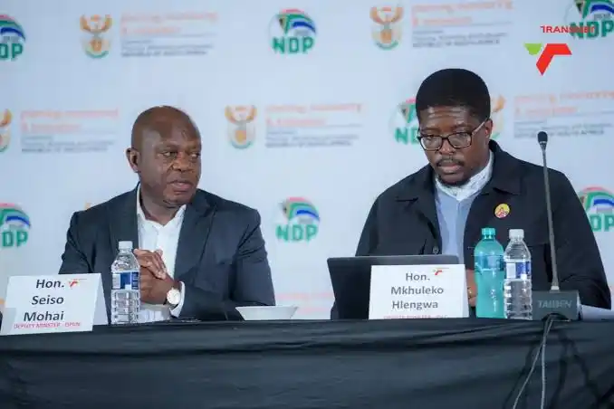 Image from Central News South Africa: 🔴Deputy Ministers Mohai and Hlengwa: Strategic Port Oversight Visit t...