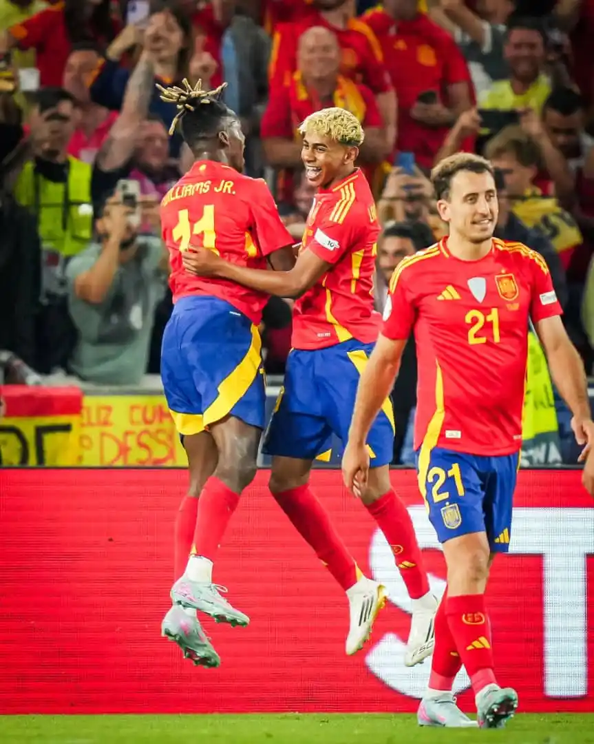 Image from SportyBet : Full Time: Spain 5-4 France It's Spain that qualifies for the Nation...