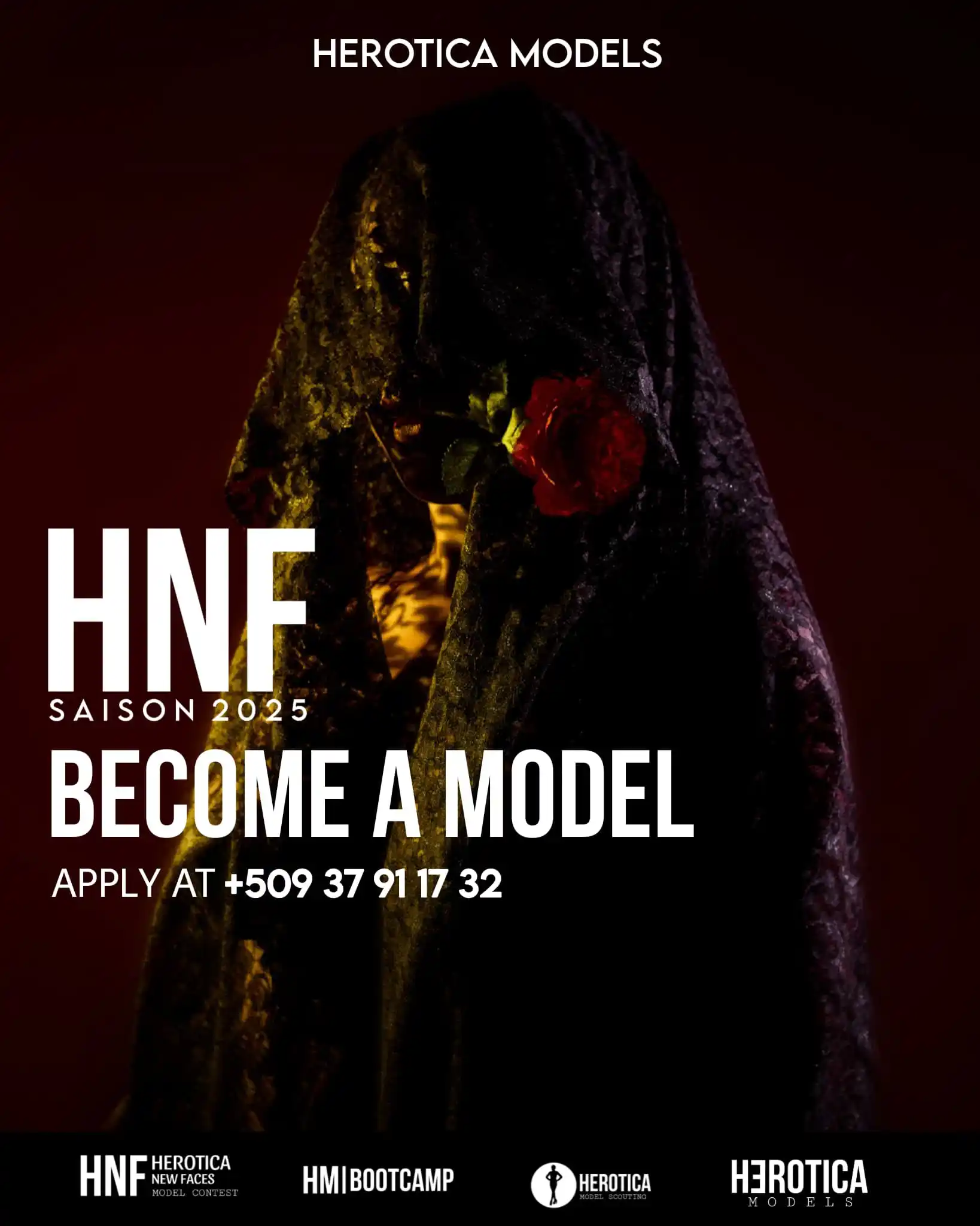Image from HEROTICA MODELS: *▋HEROTICA NEW FACES* Model contest • Saison 2025 — Le *Herotica new ...