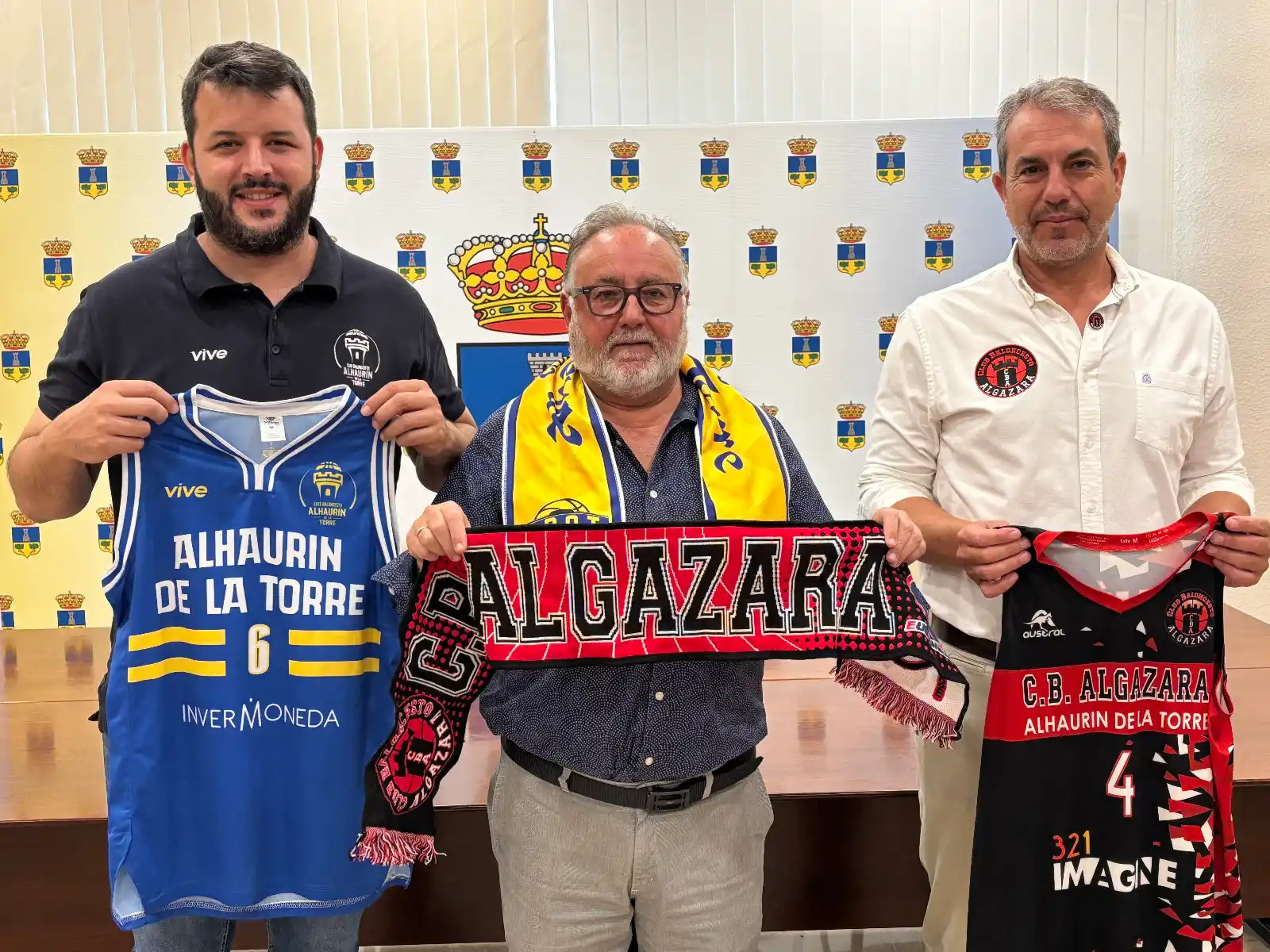 Image from Alhaurín de la Torre, Calidad de Vida: HISTÓRICO ACUERDO DE COLABORACIÓN ENTRE LOS DOS CLUBES DE BALONCESTO D...
