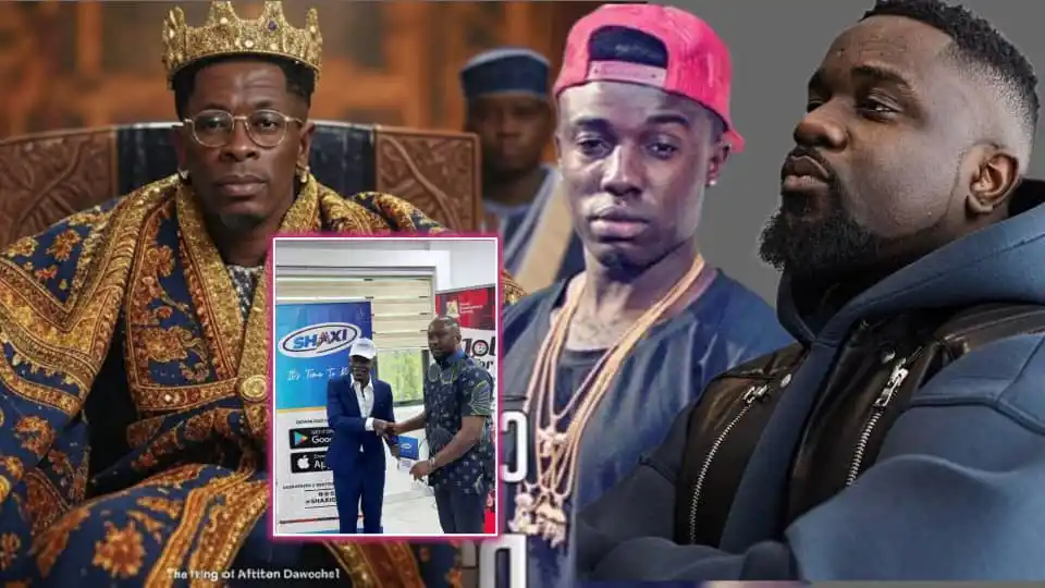Image from SHATTA WALE 🤟 (African Dancehall King): https://youtu.be/PPhZmujdGhY watch hw criss waddle and sarkodie ar rea...