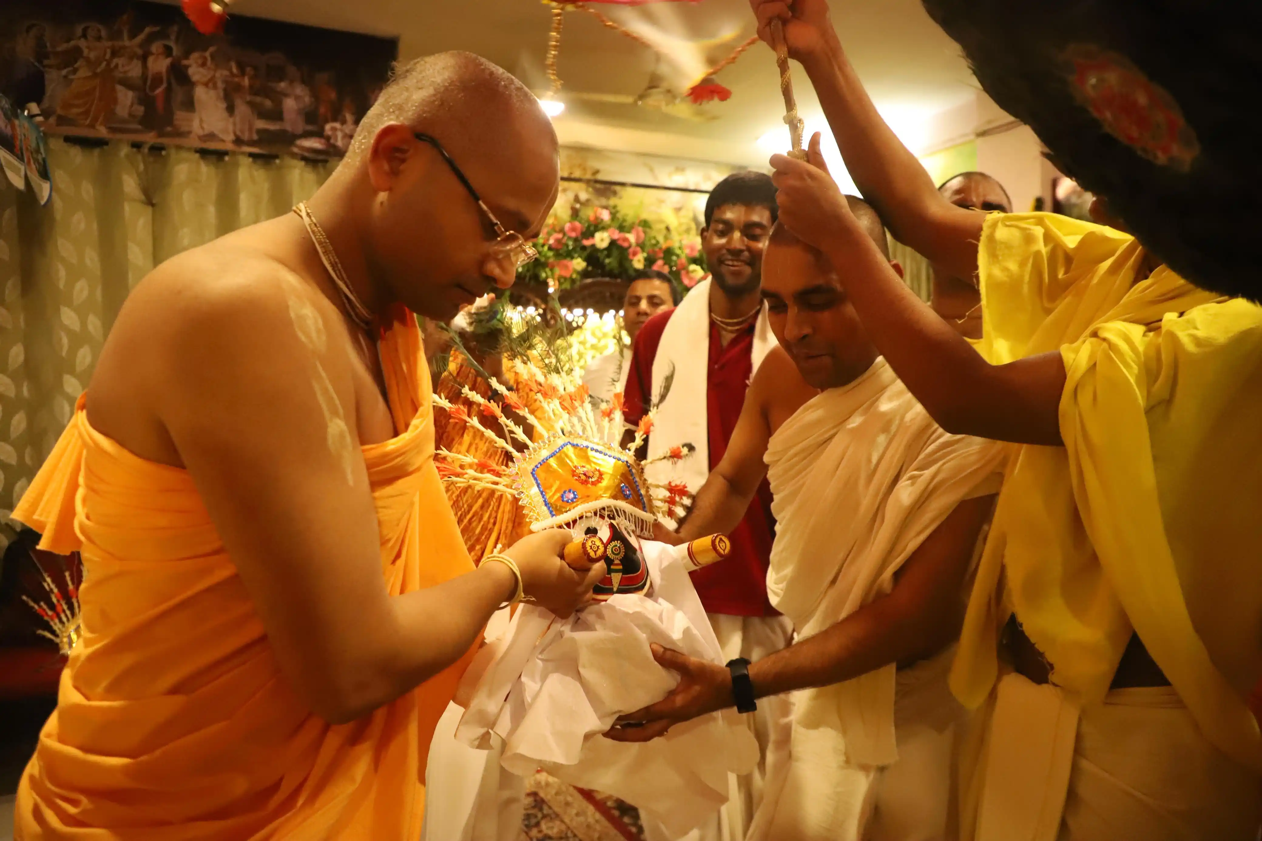 Image from ISKCON Ranchi: ISKCON Ranchi Observes Snana Yatra Celebrations The ISKCON temple in ...