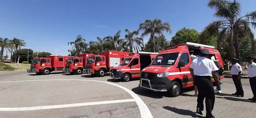 Image from Central News South Africa: 🔴Johannesburg Emergency Services Issue Urgent Fire Safety Warnings Af...