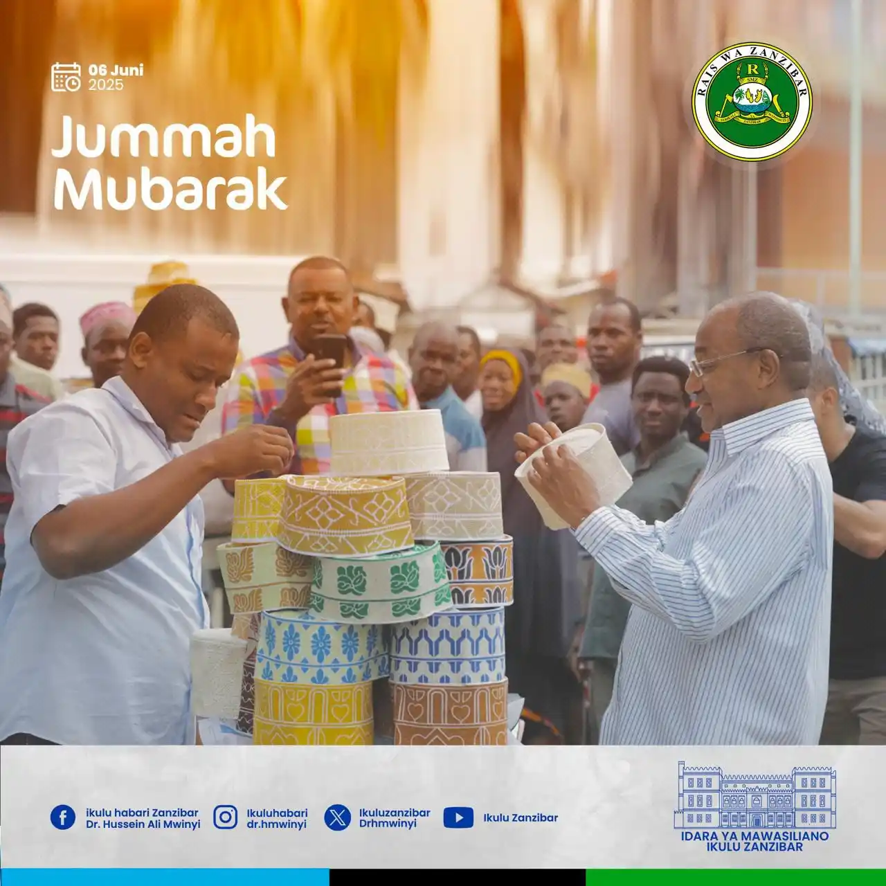 Hussein Ali Mwinyi post