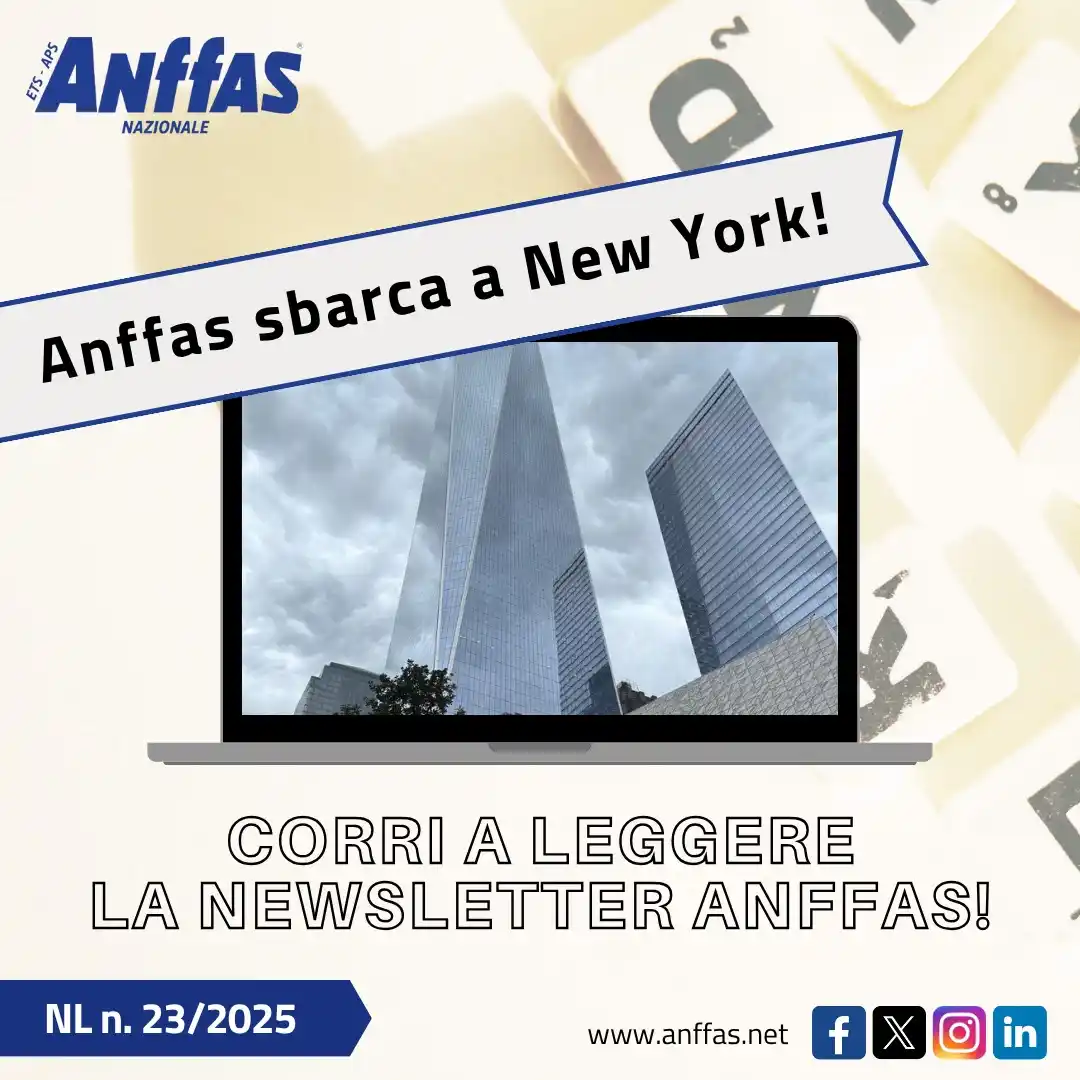 Image from Anffas IN-forma: 🔔 *La newsletter settimanale è online* : tutti gli aggiornamenti dal ...