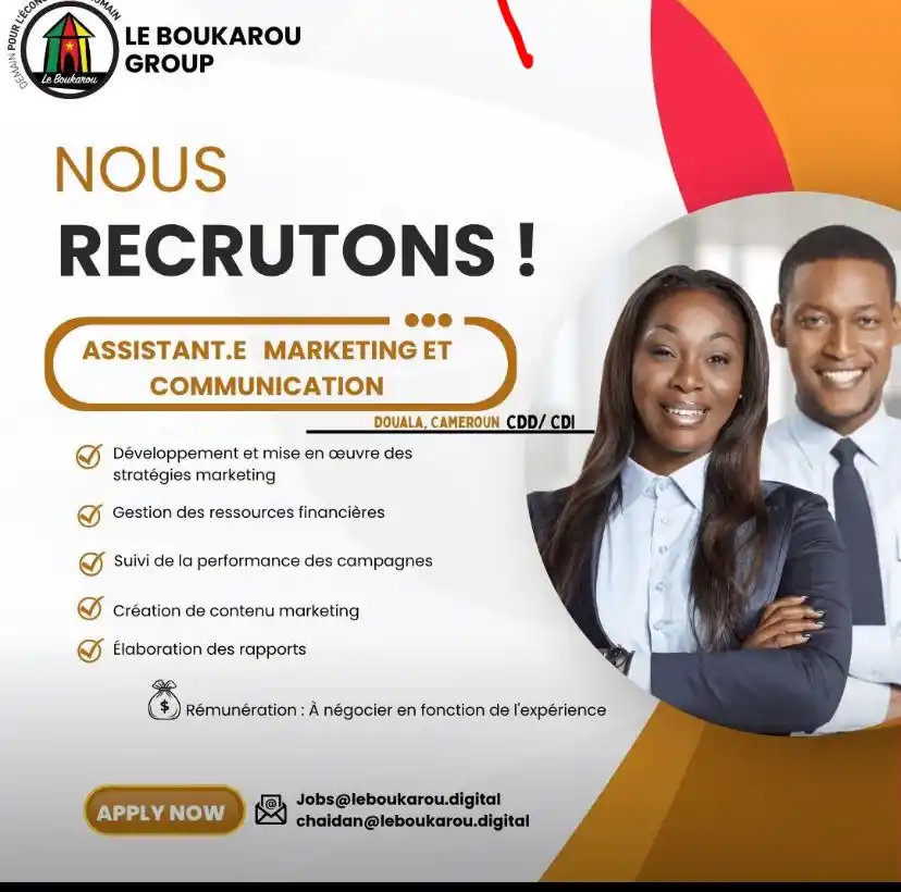 Image from Arch Africa Careers (#AAC): 🚨 Le Boukarou recrute ! Tu veux rejoindre une équipe dynamique, créa...