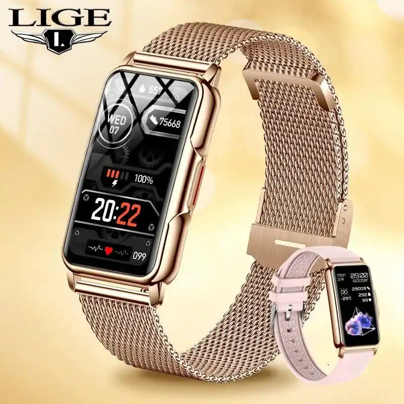 Image from Ali Online Deals: LIGE Smart Watch for Women Now: KES 2,903.00 (Was: KES 5,805.00, 50% ...