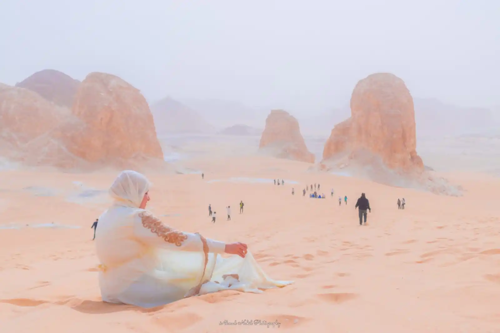 Image from يلا نخيم - Go camping: 🌕✨ ليالي قمرية في الصحراء البيضاء.. وشقاوة العيد على أصولها! ✨🌕 الع...