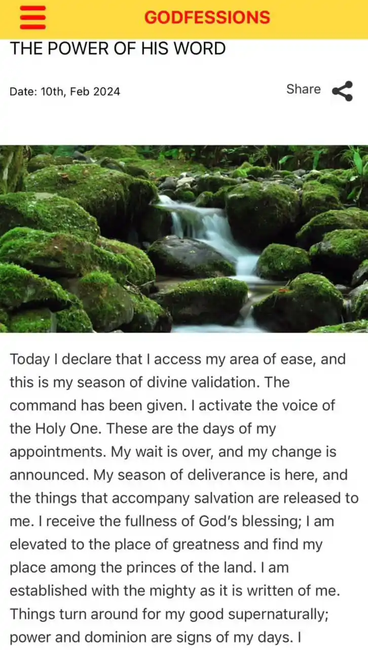 I NOW DECREE AND DECLARE post