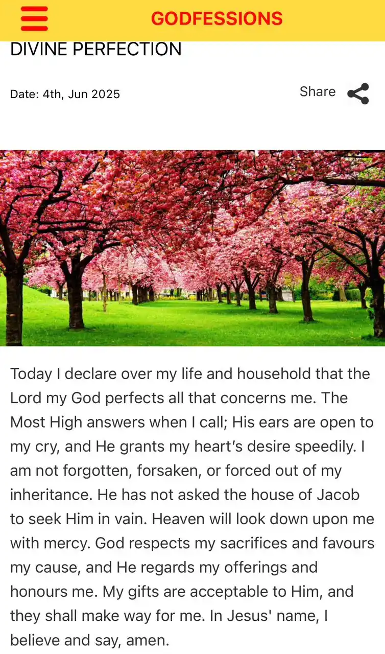 I NOW DECREE AND DECLARE post
