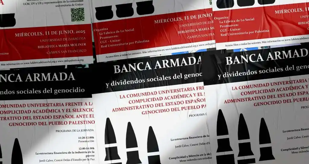 Image from ARAINFO: 🇵🇸 La comunidad universitaria de Zaragoza sostiene el pulso por la r...