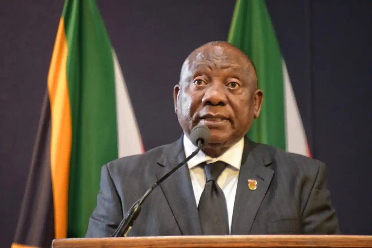 Image from Central News South Africa: 🔴Ramaphosa: BEE Is a Constitutional Duty, Not Optional Policy🔴  Pres...