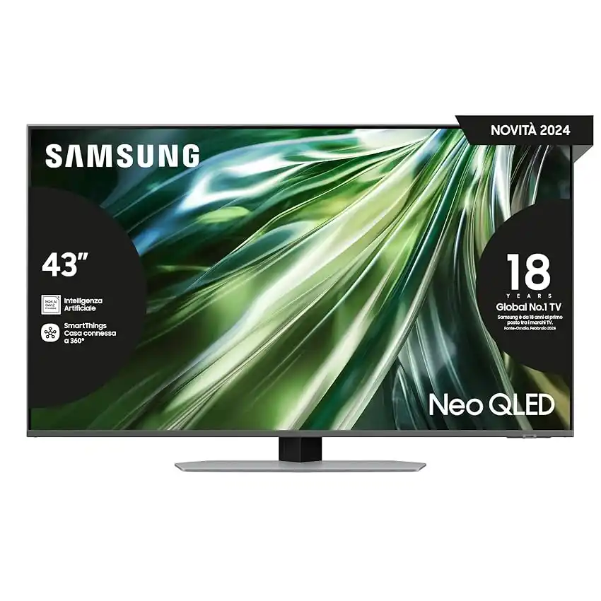 Image from 🔵Samsung sconti&coupon🔵: 👀 SAMSUNG TV QE43QN94DATXZT Neo QLED 4K Mini LED, Smart TV 43" Proces...