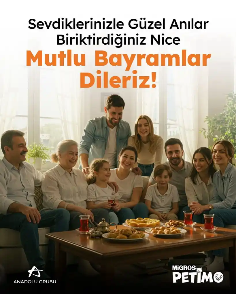 Image from Petimo Türkiye: Sevdiklerinizle güzel anılar biriktireceğiniz nice mutlu bayramlar dil...
