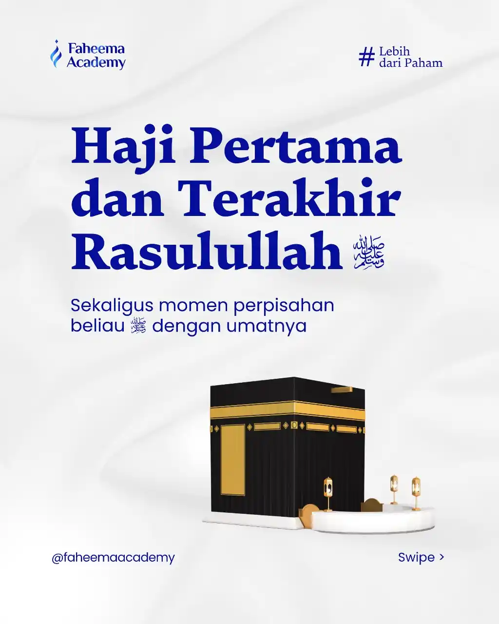 Image from Faheema Academy: Siapa yang ingin segera haji? Semoga tahun depan kita semua termasuk ...