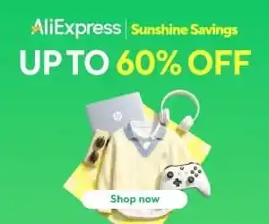 Image from Ali Online Deals: 🌞 Sunshine Savings Are Here! 🌴 Get ready to brighten your day and li...