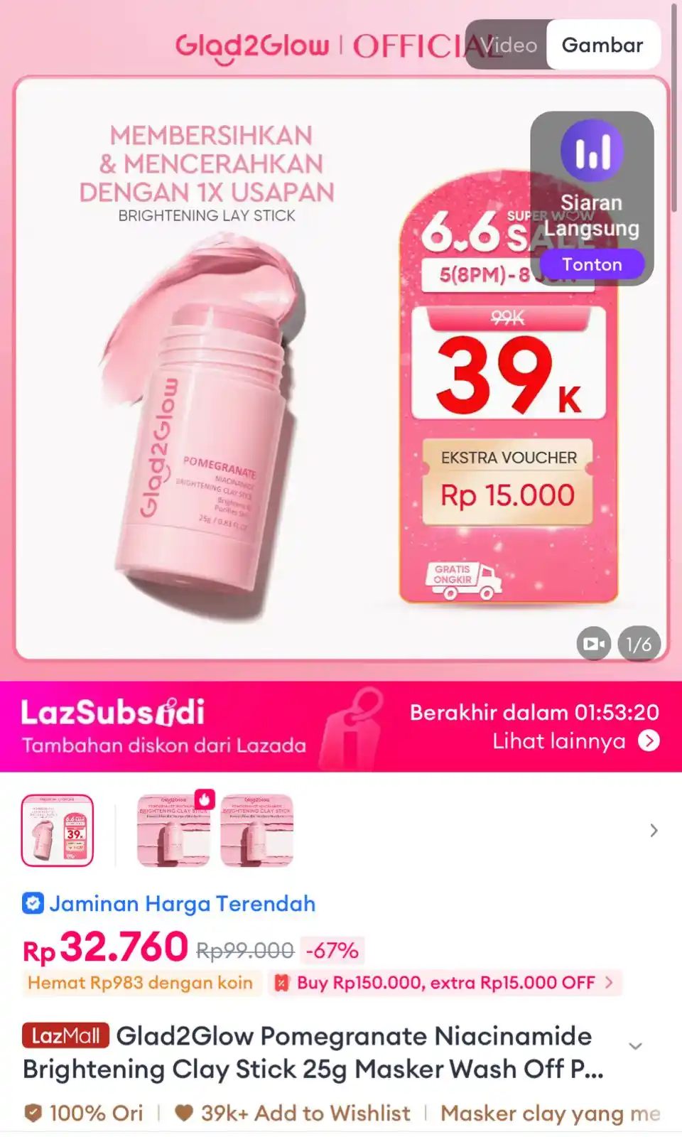 Image from DISKON RACUN SHOPEE / LAZADA: Ternyata bukan cuman King Indo yang gacor, tapi juga lazada! G2G lagi...