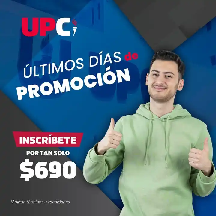 Image from Universidad Privada Del Centro: 🎉 ¡ÚLTIMOS DÍAS DE PROMOCIÓN en la UPC 🎓 ¿Aún no te inscribes? ¡Esta...