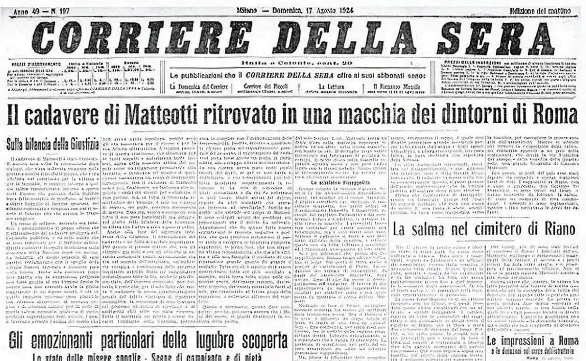 Image from ARAINFO: Un elegante antifascista italiano. Giacomo Lauro Matteotti nunca renun...