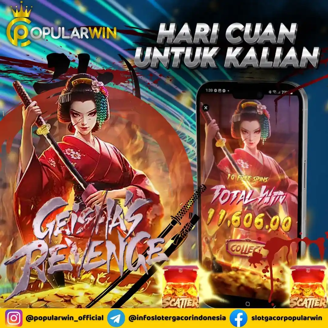 Image from POPULARWIN OFFICIAL: *UPDATE GAME JACKPOT DADAKAN POPULARWIN WAKTU TERBATAS HANYA MALAM INI...