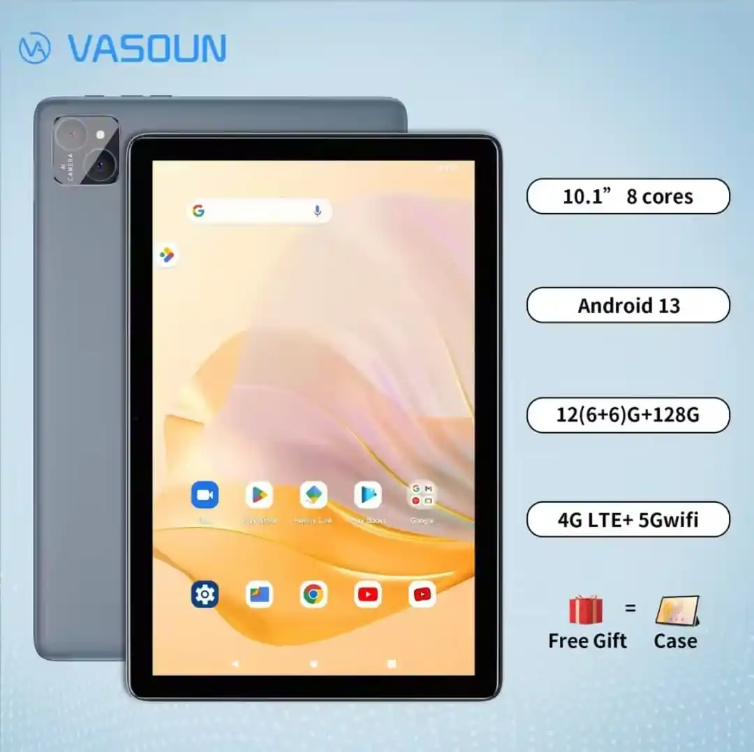 Image from Ali Online Deals: 🚀 VASOUN Android 14 Tablet – KES 14,900! 🚀  Powerful Performance, Un...