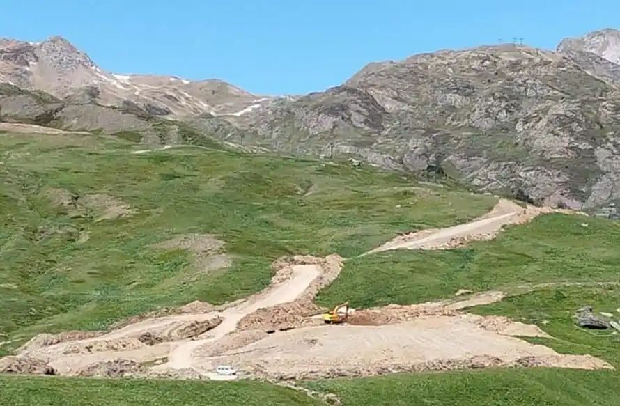 Image from ARAINFO: Vuelven las obras al Portalet: “No hay tregua para la alta montaña ara...