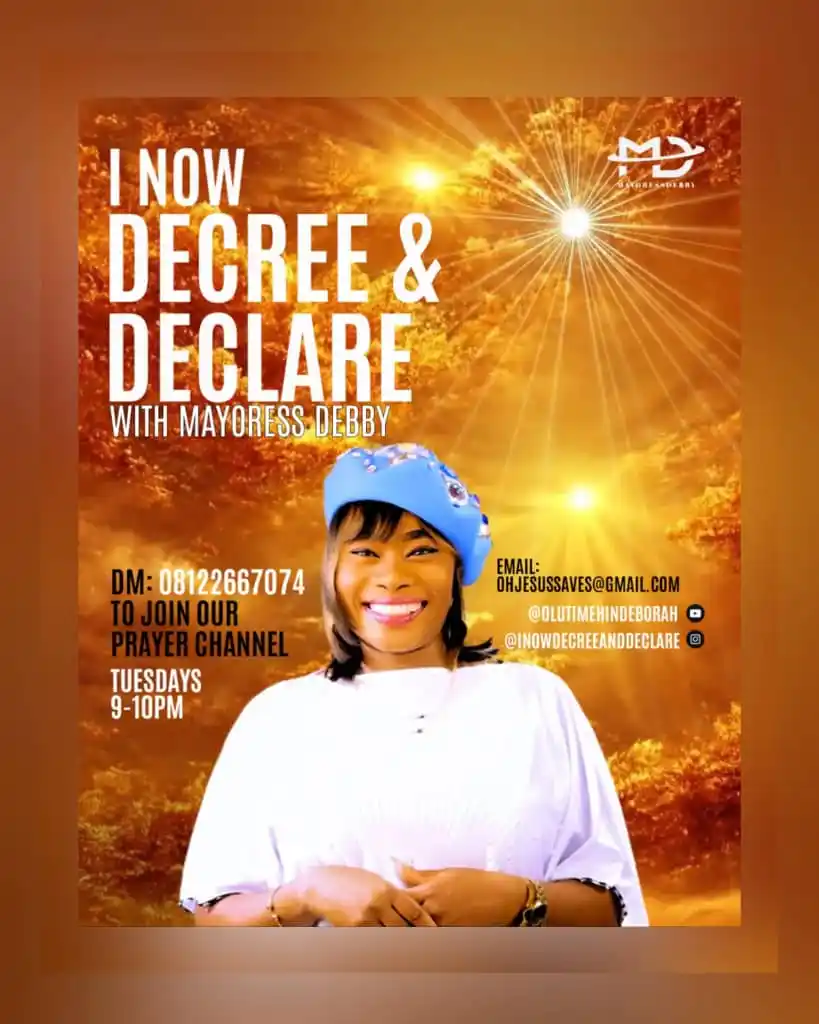 I NOW DECREE AND DECLARE post