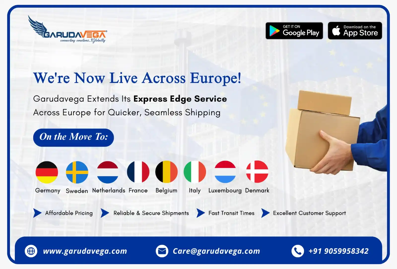 Garudavega Logistics post