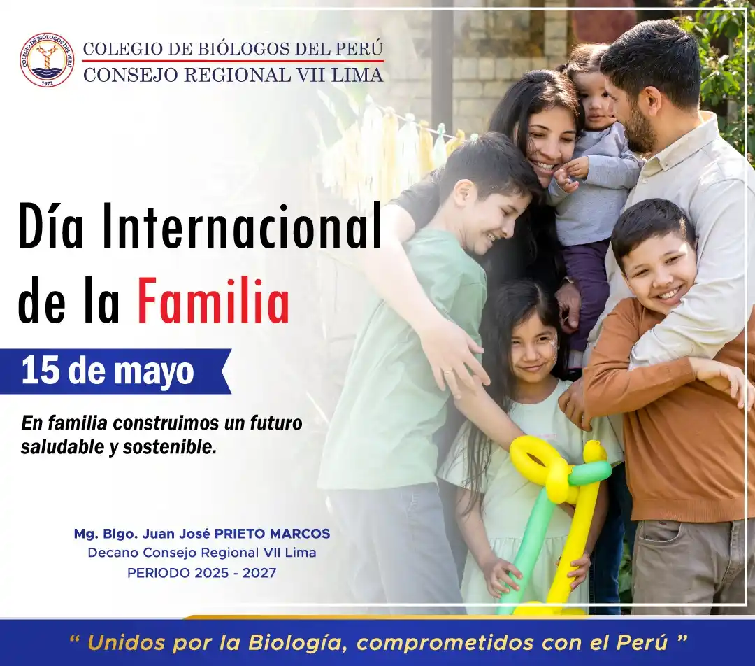 Image from CBP - CONSEJO REGIONAL VII LIMA: 👪🌍 15 de mayo – Día Internacional de la Familia 🌍👪 En este Día In...