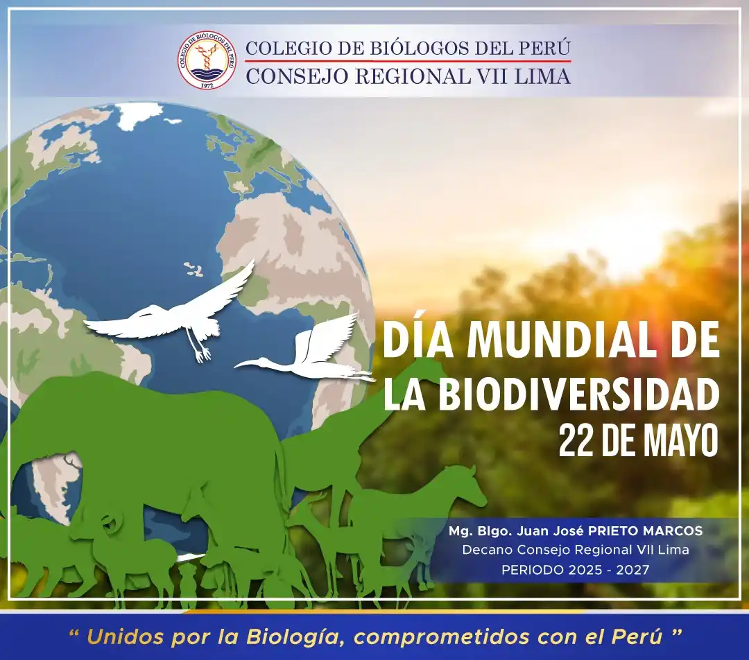 Image from CBP - CONSEJO REGIONAL VII LIMA: 🌿🌎 22 de mayo – Día Mundial de la Biodiversidad 🌎🌿 Hoy celebramos...