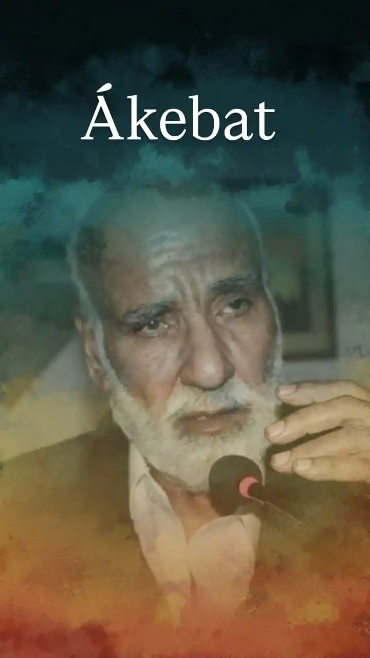 Image from Balóchi: Ákebat  Maná bosóch o ás beday Mán zolmay angarán bejan Maná gón thóp ...